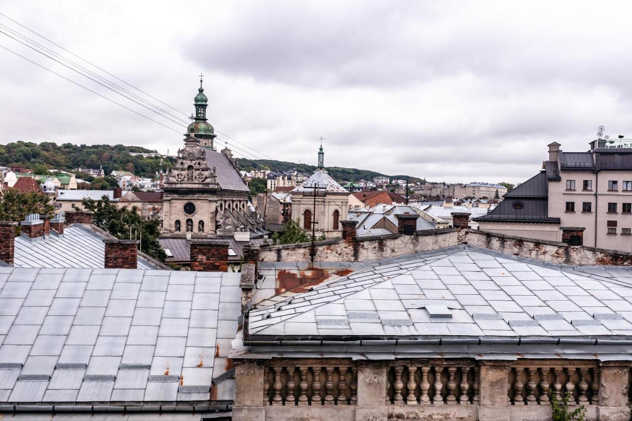 Leogrand Apartments On Kniazia Romana 6 Lviv Dış mekan fotoğraf